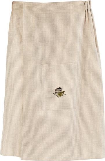 Namų tekstilė Embroidered Sauna Apron 75x145 Waffled