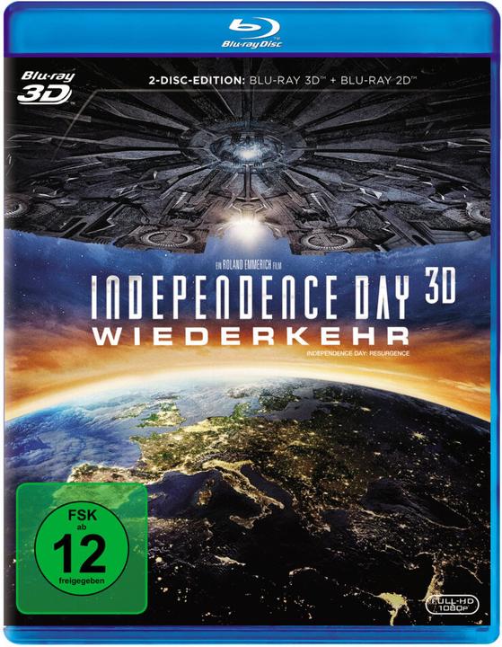 Produktbild Independence Day 2 - Wiederkehr - 3D Blu Ray (3D Blu-ray)