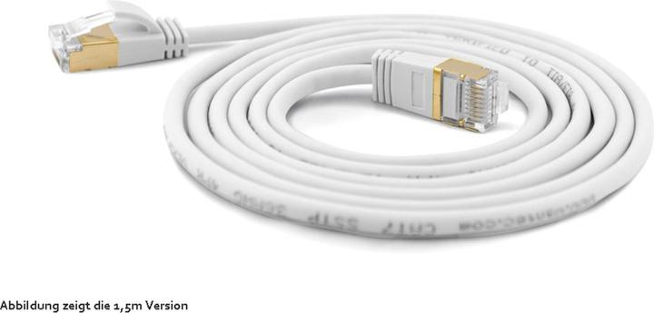 Image du produit Wantec Câble brut extra finCat.7 Câble patch SSTP (S/FTP, CAT7, 3 m)
