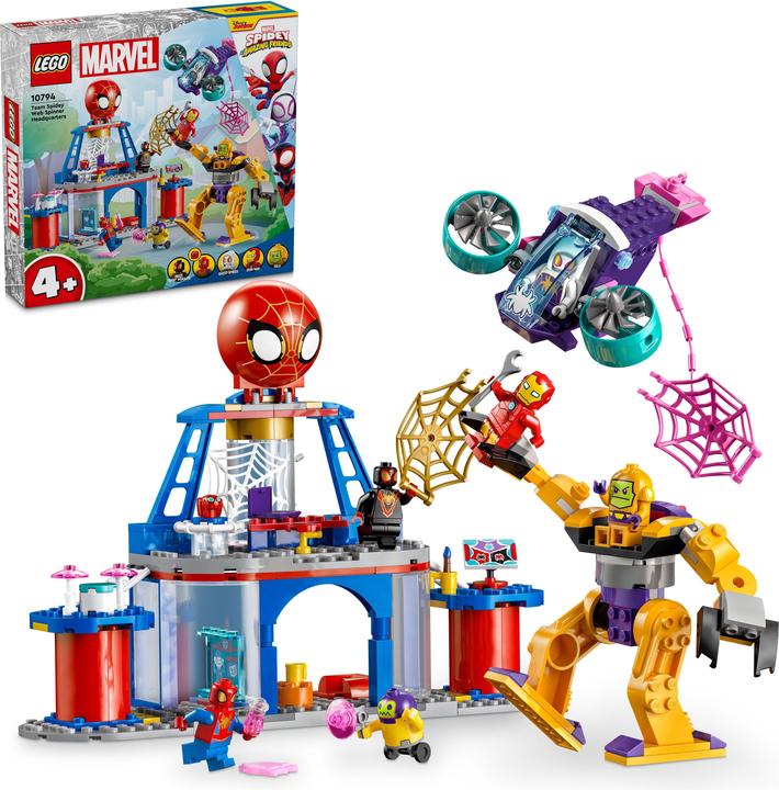 Immagine prodotto LEGO Il quartier generale della squadra di Spidey (10794, LEGO Marvel)