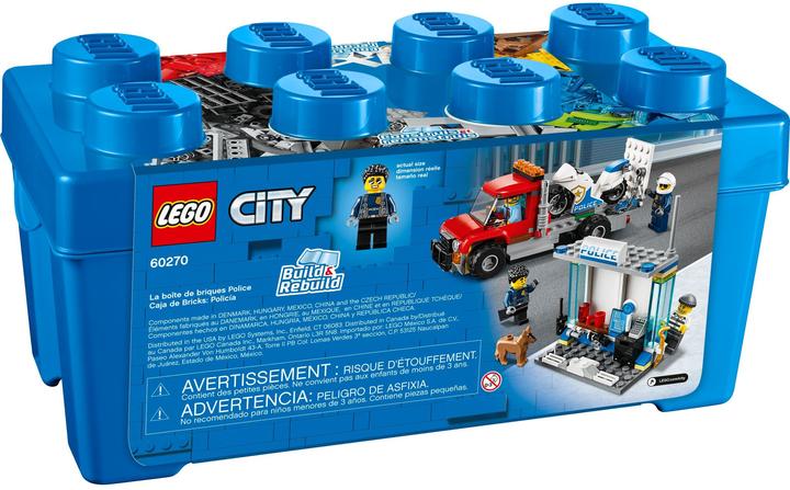 Produktbild LEGO Polizei-Steinebox (60270, LEGO City)