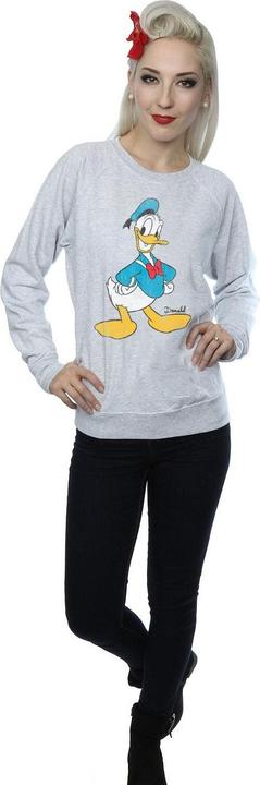 Image du produit Disney Femmes/Dames Classic Donald Duck Heather Sweatshirt (XL)