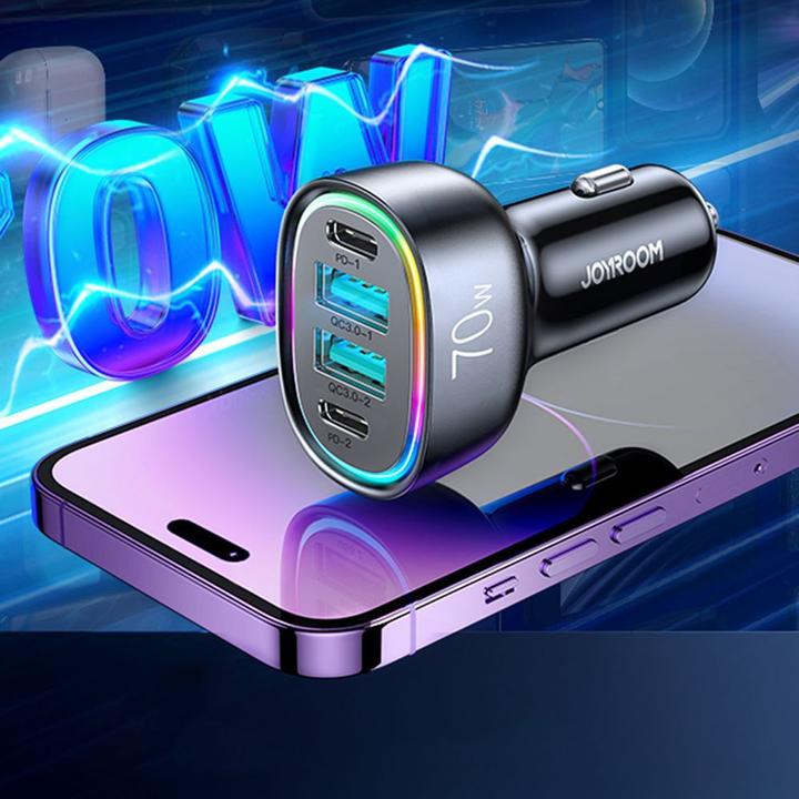 Produktbild Joyroom 4 Port Car Charger