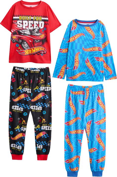 Hot Wheels Built For Speed Schlafanzug mit langer Hose Jungen(2erPack)