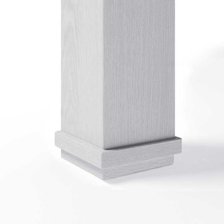 Actual product image Bison Dolce Vita pool and dining table in Hamilton White