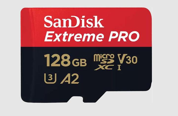 Produktbild SanDisk Extreme PRO UHS-I V30 (128 GB, microSDXC, U3, UHS-I)