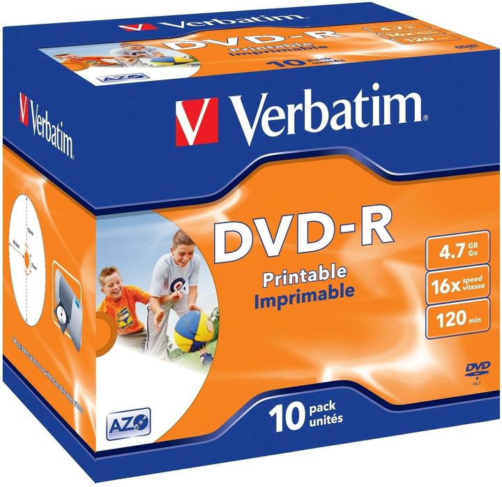 Immagine prodotto Verbatim Dvd-R (10 x)