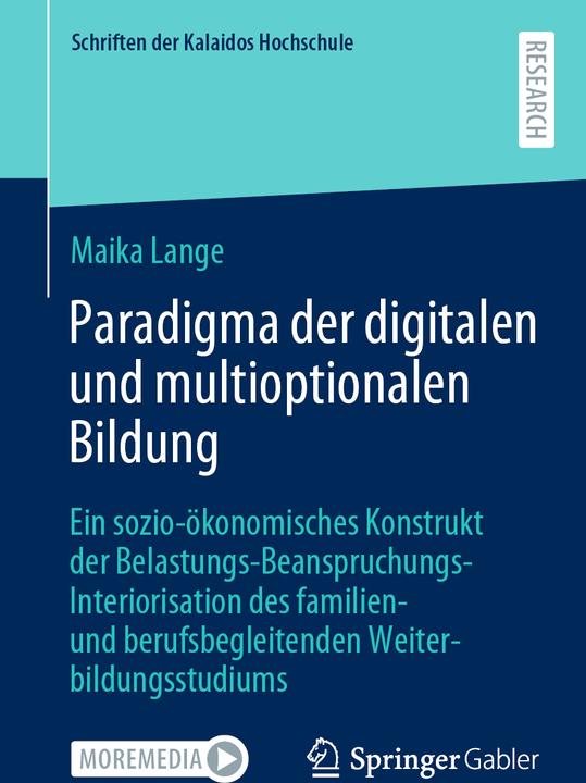 Immagine prodotto Paradigma der digitalen und multioptionalen Bildung (Tedesco, Maika Lange, 2024)