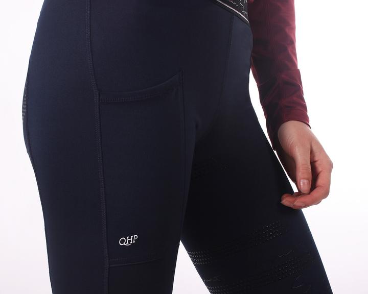 Actual product image Qhp Riding leggings Eden Fullgrip ladies (34)