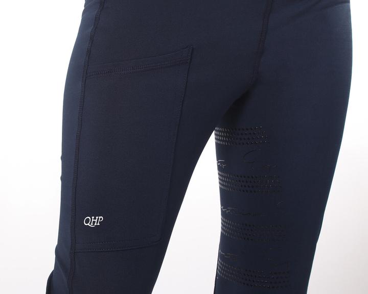 Produktbild Qhp Reitleggings Eden Fullgrip Junior (128)