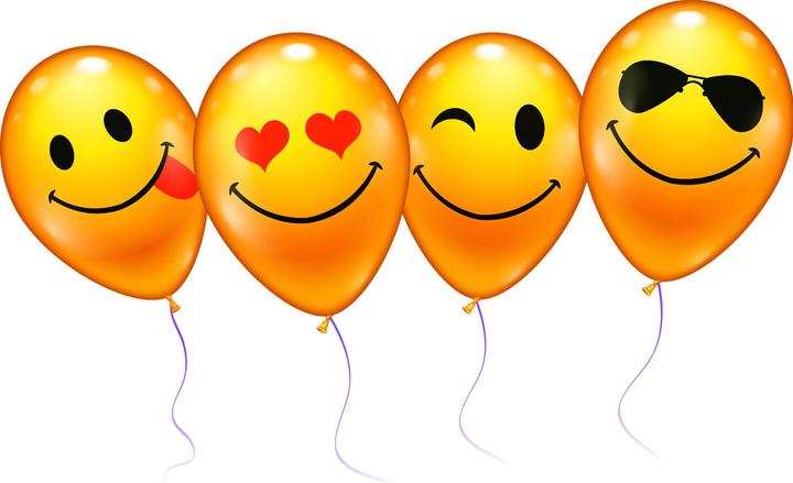Produktbild Stylex Luftballons „Smiley gelb“ (6 x)