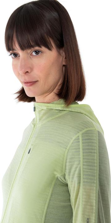 Image du produit Icebreaker Sweat à capuche zippé Realfleece Descender L/S pour femme (XL)