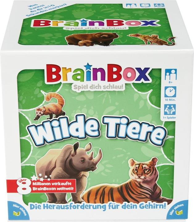Produktbild Brainbox Brain Box- Wilde Tiere (Deutsch)