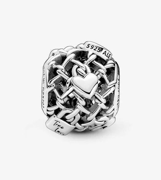 Produktbild Pandora Openwork Chain Link Padlock (Sterling Silber 925)