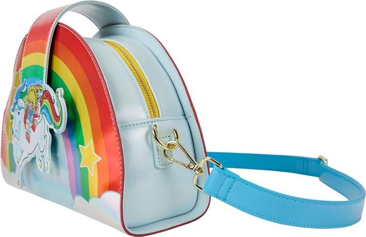 Actual product image Loungefly Regina Regenbogen by Umhängetasche Rainbow Brite and Starlite