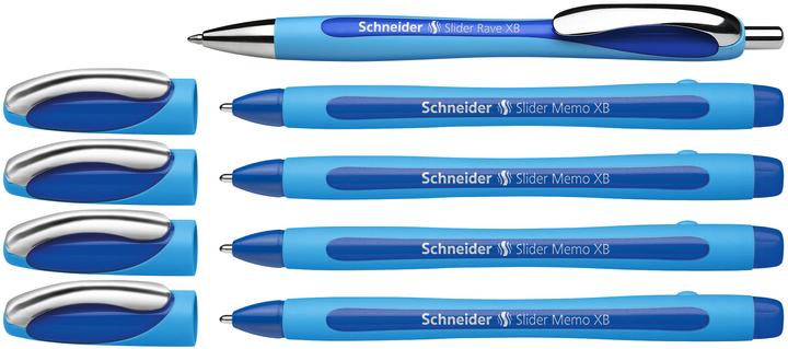 Actual product image Schneider Kugelschreiber (Black, Blue, 4 x)