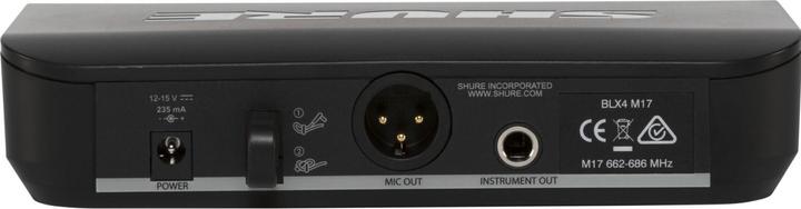 Actual product image Shure Blx24e/Sm58-M17