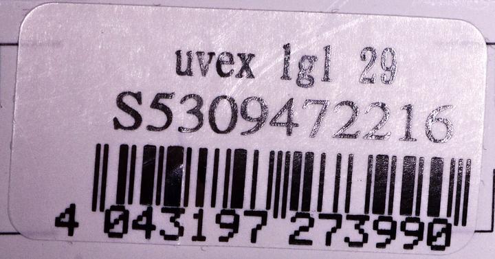 Immagine prodotto Uvex Sports Lgl 29 (Nero, Argento)