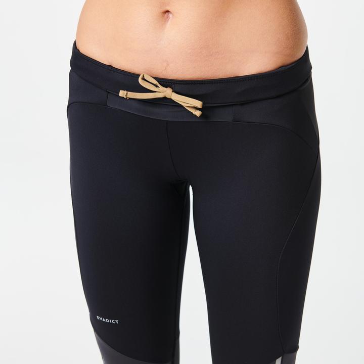 Image du produit Evadict Collant de course 3/4 Trail femme noir/bronze (XXS)