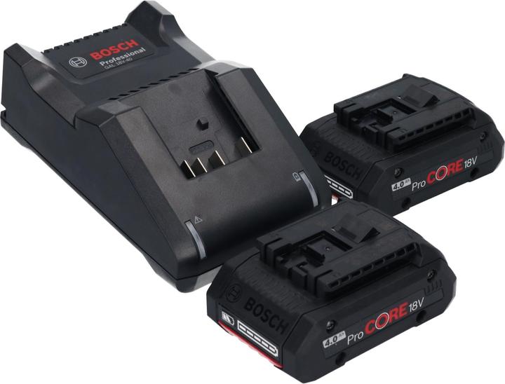 Produktbild Bosch Professional Bosch GKF 18V-8 Professional Akku Kantenfräse 18 V 8,0 mm Brushless + 2x ProCORE Akku 4,0 Ah +