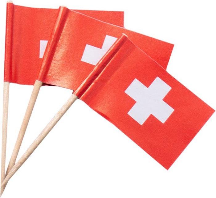 Image du produit miniSchoggi Drapeaux suisses, 10 pièces