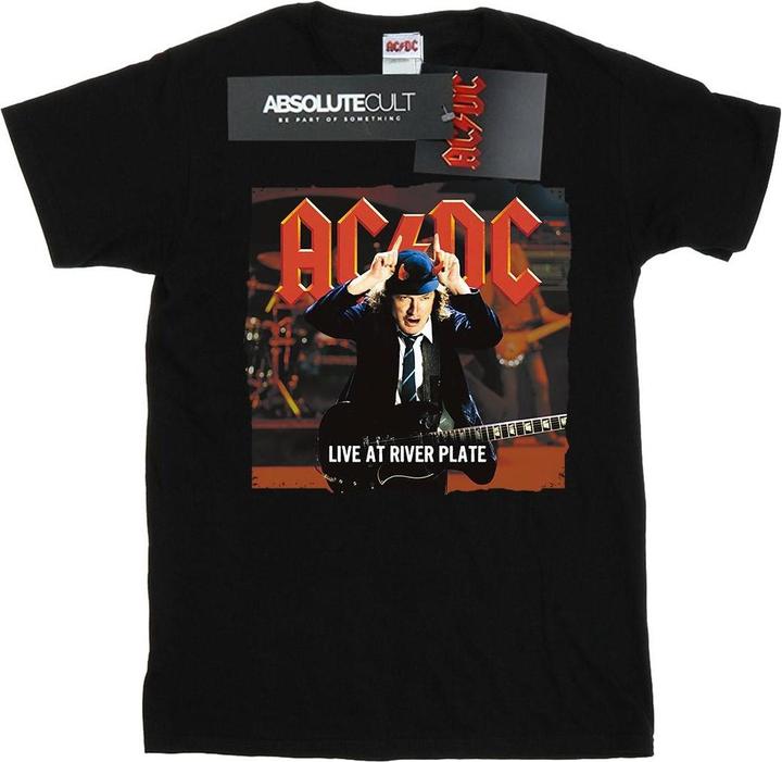 Immagine prodotto AC/DC Live At River Plate Columbia Records Maglietta Ampia Donna (L)