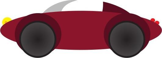Produktbild Bügelbilder Bügelbild Comic Car