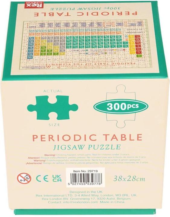 Etichetta energetica Rex London Periodic Table (300 pezzi)