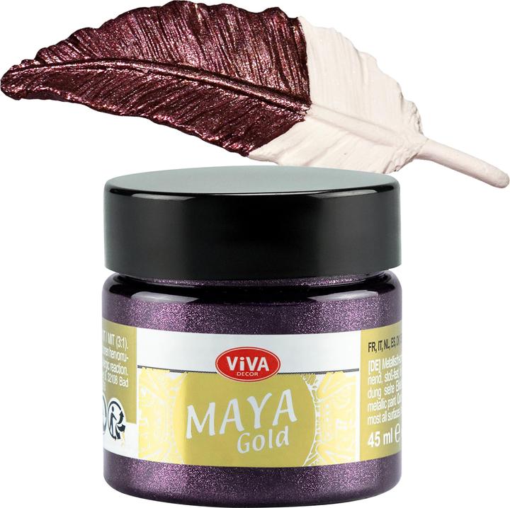 Image du produit Viva Decor Maya Gold, 45ml (Ferraille d'or, 45 ml)