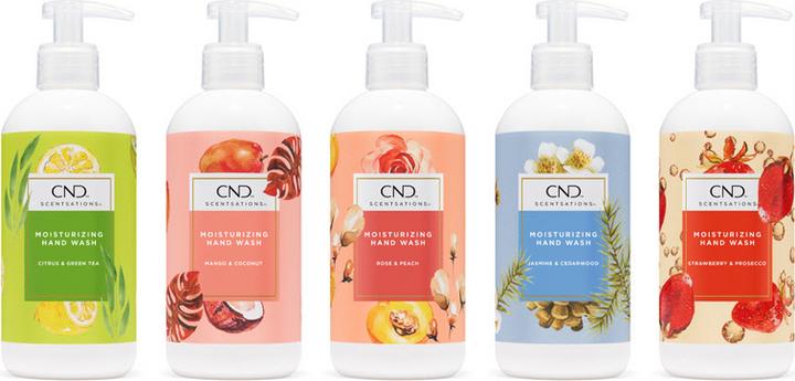 Produktbild CND Scentsations Hand Wash 390 ml Rose & Peach (Flüssigseife, 390 ml)