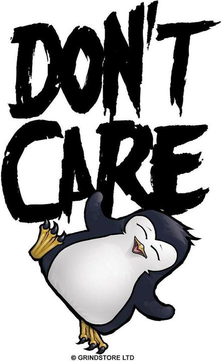Produktbild Psycho Penguin Henkelbecher Don't Care