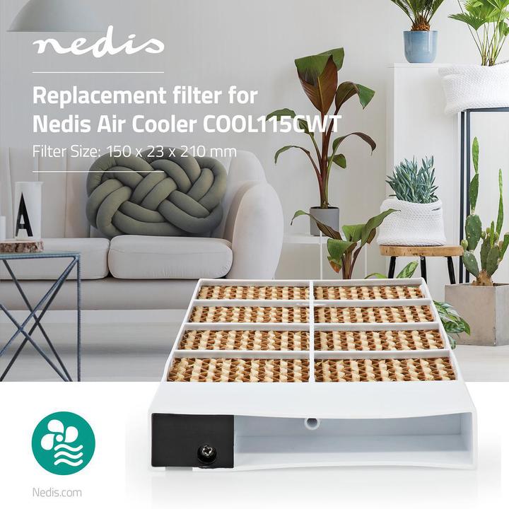 Image du produit Nedis Filtre de remplacement pour le refroidisseur d'air COOL115CWT Marron