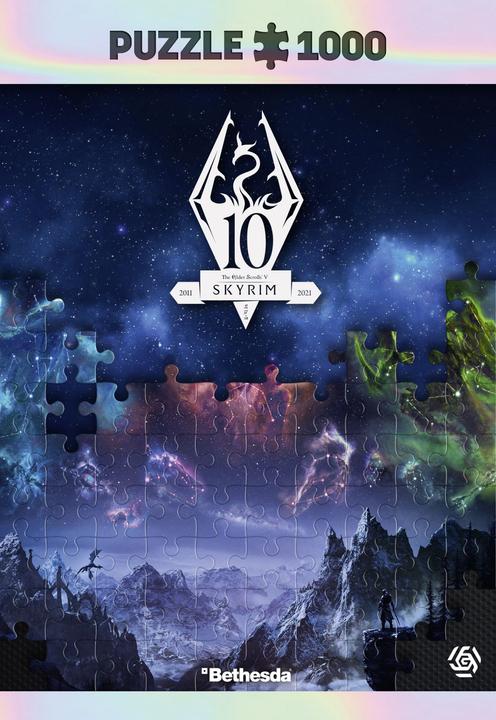 Image du produit Good Loot Skyrim : 10th Anniversary - Puzzle (1000 pièces)