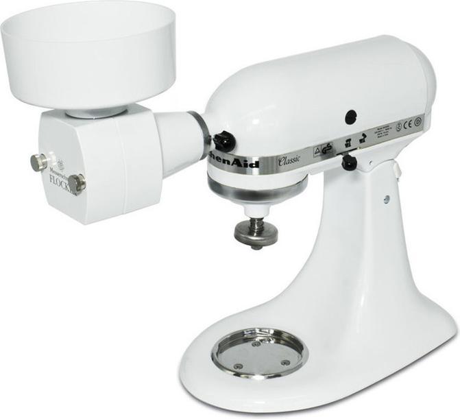 Actual product image Messerschmidt Flaker attachment for KitchenAid food processor