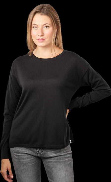 Produktbild Armedangels Laarni Pullover Long Sleeve Black (XS)