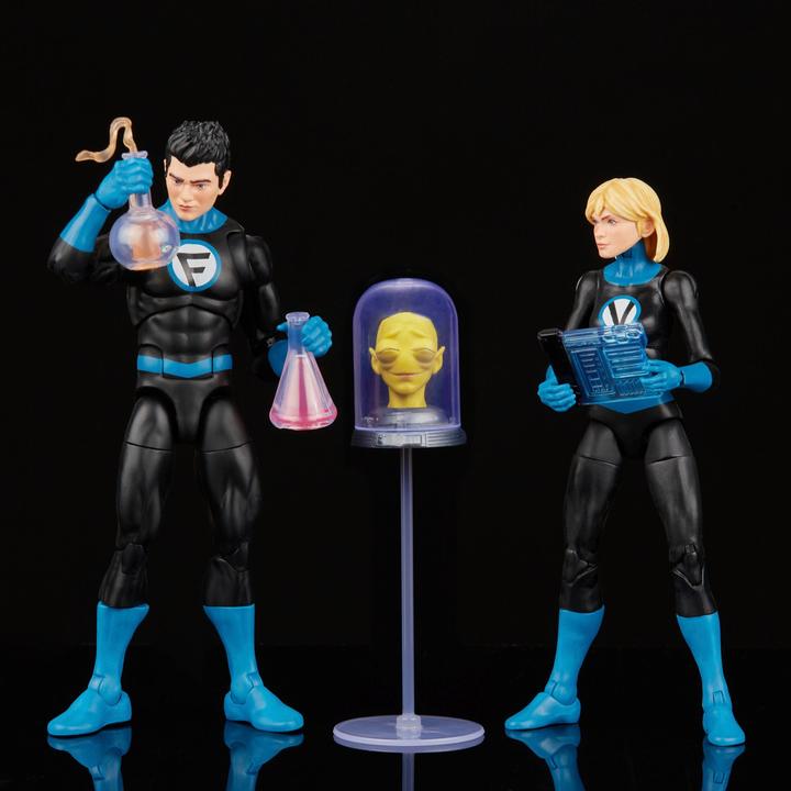 Immagine prodotto Hasbro Fantastic Four Marvel Legends Action Figures 2-Pack Franklin Richards e Valeria Richards 15 cm