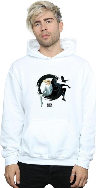 Actual product image Mens Cloak And Dagger Ink Circle Hoodie (3XL)