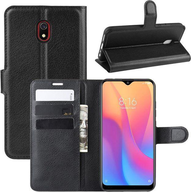 Produktbild MU Classic Litchi Leder Bookcover Series (Xiaomi Redmi 8A)