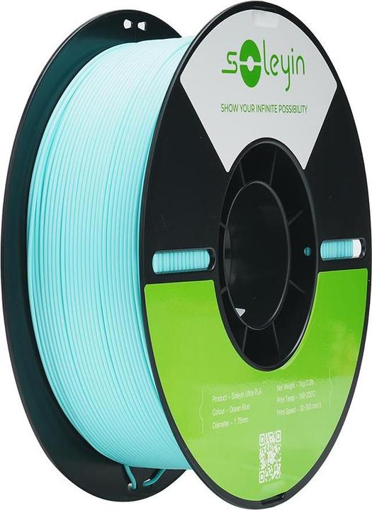 Creality Filament Soleyin Ultra-PLA Blau 1.75 mm 1.29 kg (PLA, 1.75 mm, 1290 g, Blue)