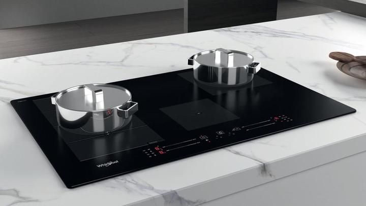 Actual product image Whirlpool WFS0377NE/IXL Inbouw Inductiekookplaat | 4 kookzones