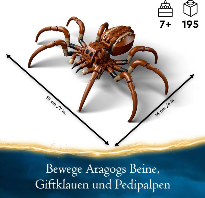Produktbild LEGO Aragog im Verbotenen Wald (76434, LEGO Harry Potter)