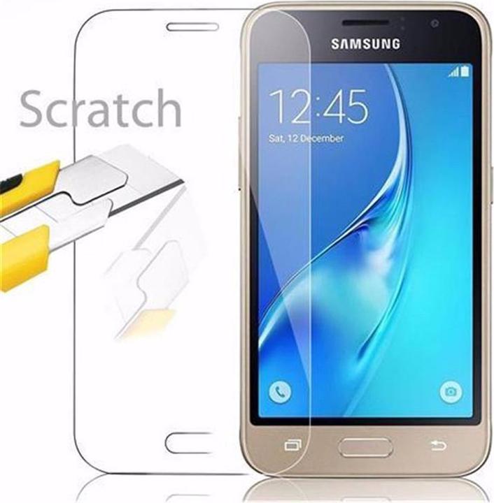 Actual product image Cadorabo Display protection glass (1 Piece, Samsung Galaxy J1 Mini)