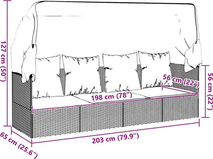 Produktbild VidaXL Alike (58 cm)