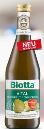 Actual product image Biotta Vital sauerkraut organic (6 x 50 cl)