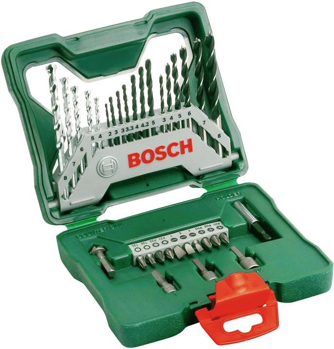 Image du produit Bosch Zubehör X - Line drill - and bit set (6 mm, 7 mm, 3 mm, 5 mm, 8 mm, 2 mm, 4 mm)