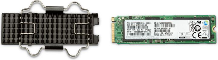 Actual product image HP Z Turbo Drive. SSD Storage Capacity: 256 GB, SSD Form Factor: M.2, Component For: Server/Workplace (256 GB, M.2)