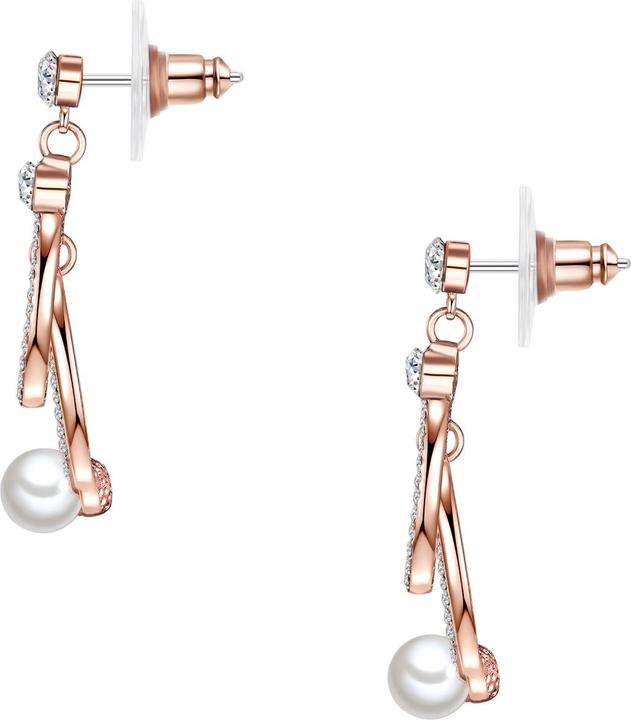 Image du produit Lulu & Jane Alliage métallique verre perle de culture or rose - 33388 (Alliage métallique)