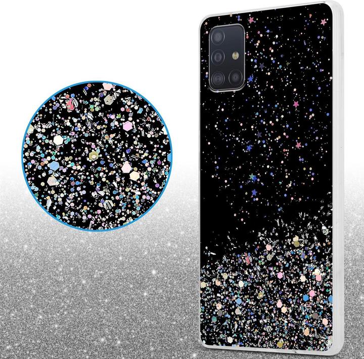 Produktbild Cadorabo TPU Cover funkelnder Glitter (Samsung Galaxy M40s)