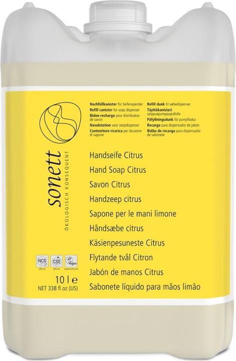 Actual product image Sonett Hand soap Citrus Bidon (Liquid soap, 10000 ml)