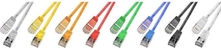 Actual product image Wirewin Slim patch cord: F/FTP, 7.5m, green (U/FTP, CAT6, 7.50 m)